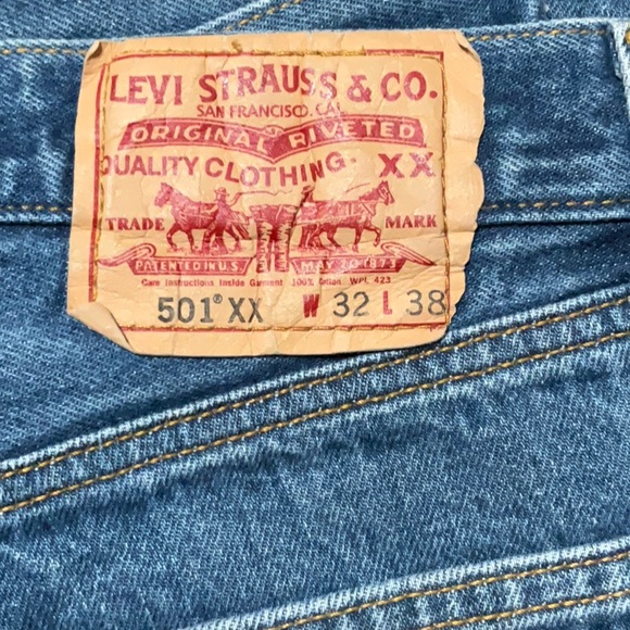 Original Levi’s 501 XX Button fly - Picture 3 of 11
